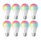 Sengled - Smart A19 LED 60W Bulbs Works with Amazon Alexa, Google Assistant, SmartThings & Wink (8-Pack) - Multicolor-Front_Standard