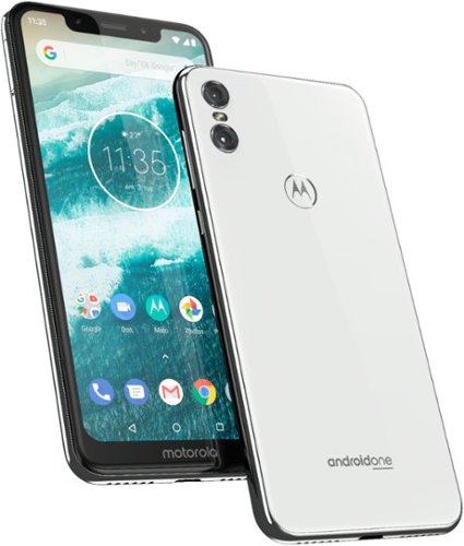 Motorola  One with 64GB Memory Cell Phone (Unlocked) - White BUY IN EUROPE