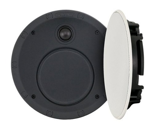 Sonance - VP52R UTL - Visual Performance 5-1/4" Ultra Thin-Line  2-Way In-Ceiling Speakers (Pair) - White