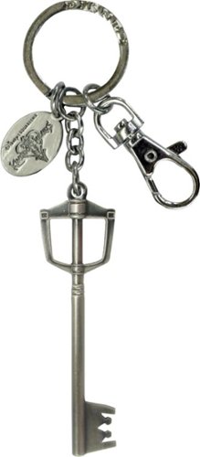  Monogram - Kingdom Hearts Sora's Keyblade Pewter Key Ring - Silver