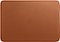 Apple - Leather Sleeve for 16-inch MacBook Pro - Saddle Brown-Front_Standard