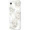 kate spade new york - Protective Hardshell Case for Apple® iPhone® XR - Cream With Stones/Hollyhock Floral Clear-Angle_Standard