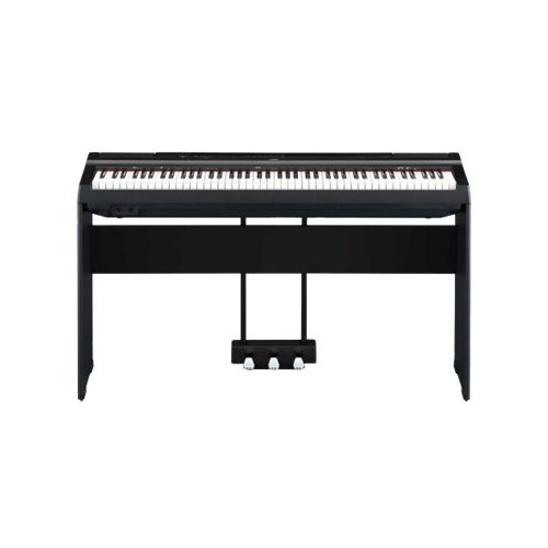 Yamaha - Full-Size Keyboard with 88 Keys - Black-Front_Standard 