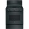 GE - 5.0 Cu. Ft. Self-Cleaning Freestanding Electric Range - Black-Front_Standard