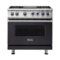 Viking - 5.1 Cu. Ft. Freestanding Gas Convection Range - Graphite Gray-Front_Standard