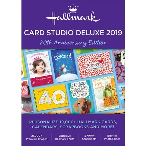 Hallmark - Card Studio Deluxe 2019 20th Anniversary Edition - Windows [Digital]-Front_Standard 