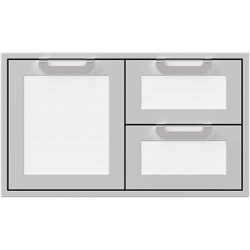 Hestan - AGSDR Series 36" Double Drawer and Storage Door Combination - Froth
