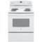 GE - 5.0 Cu. Ft. Self-Cleaning Freestanding Electric Range - White-Front_Standard