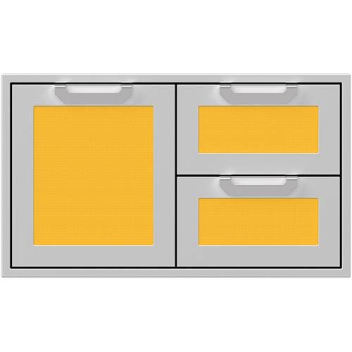 

Hestan - AGSDR Series 36" Double Drawer and Storage Door Combination - Sol