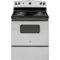 GE - 5.0 Cu. Ft. Freestanding Electric Range - Silver-Front_Standard