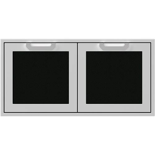 Hestan - AGSD Series 42" Outdoor Double Storage Doors - Stealth
