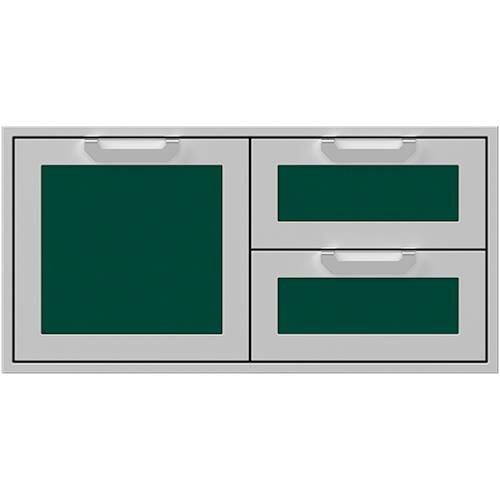 Hestan - AGSDR Series 42" Double Drawer and Storage Door Combination - Grove