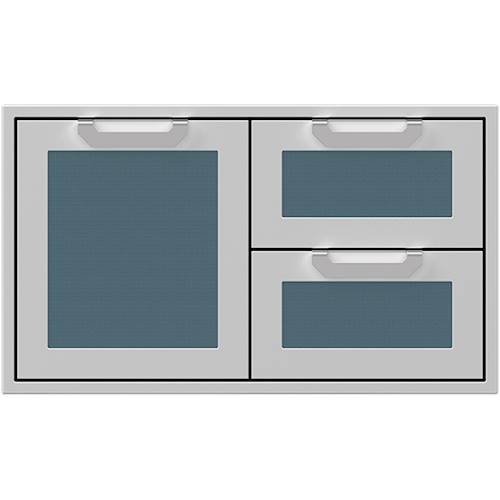 Photos - Kitchen System Hestan  AGSDR Series 36" Double Drawer and Storage Door Combination - Pac 