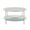 Walker Edison - Modern Round Coffee Table-Front_Standard
