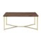 Walker Edison - Luxe Mid Century Modern Y-Leg Coffee Table-Front_Standard