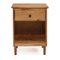 Walker Edison - 1-Drawer Nightstand - Caramel-Front_Standard