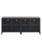 Walker Edison - Industrial Mesh Metal TV Stand Cabinet for Most Flat-Panel TVs Up to 70" - Gray Wash-Front_Standard