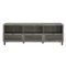Walker Edison - Jackson TV Stand Cabinet for Most Flat-Panel TVs Up to 78" - Slate Gray-Front_Standard 