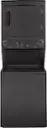 Front. GE - 3.8 Cu. Ft. Top Load Washer and 5.9 Cu. Ft. Electric Dryer Laundry Center - Diamond Gray.