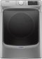 Maytag - 7.3 Cu. Ft. Stackable Electric Dryer with Steam and Extra Power Button - Metallic Slate-Front_Standard
