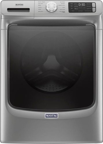 

Maytag - 4.8 Cu. Ft. High Efficiency Stackable Front Load Washer with Steam and Fresh Hold - Metallic Slate