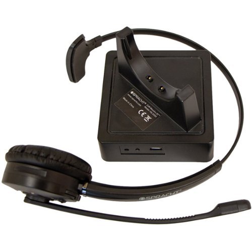 Spracht - ZūM Maestro USB/BT Combo™ Bluetooth Headset - Black
