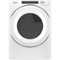 Whirlpool - 7.4 Cu. Ft. Stackable Electric Dryer with Wrinkle Shield Option - White-Front_Standard