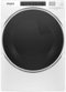Whirlpool - 7.4 Cu. Ft. Stackable Gas Dryer with Steam and Wrinkle Shield Plus Option - White-Front_Standard