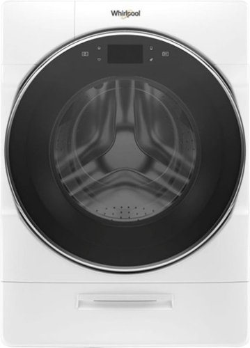 Whirlpool - 5.0 Cu. Ft. High Efficiency Stackable Front Load Washer with Steam and FanFresh - White