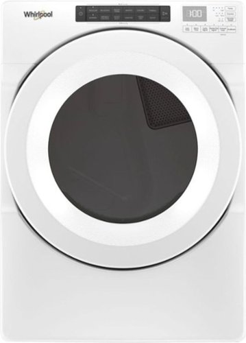 Whirlpool - 7.4 Cu. Ft. Stackable Electric Dryer - White