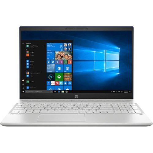 HP - Pavilion 15.6" Refurbished Touch-Screen Laptop - Intel Core i5 - 8GB Memory - 256GB Solid-State Drive - Sapphire Blue, Natural Silver-Front_Standard 