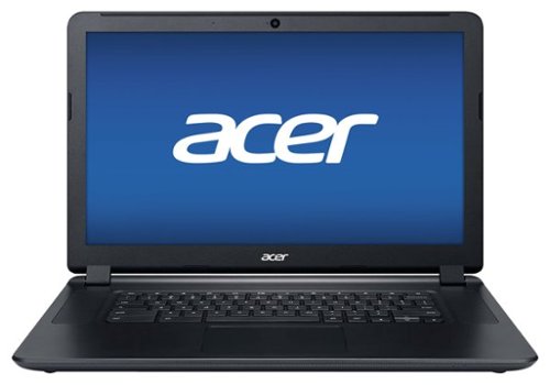  Acer - 15.6&quot; Chromebook - Intel Celeron - 4GB Memory - 16GB Solid State Drive - Black