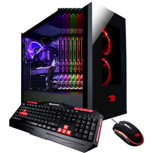 iBUYPOWER - Gaming Desktop - Intel Core i9-9900K - 16GB Memory- RTX 2080Ti 11GB - 2TB HDD + 480GB SSD - Black-Front_Standard 