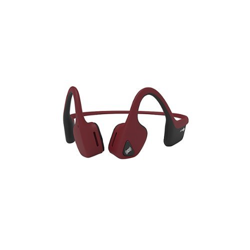 AfterShokz - Air Wireless Bone Conduction Open-Ear Headphones - Canyon Red