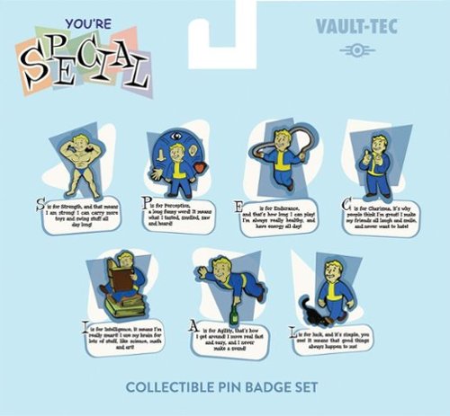 Rubber Road - Vault-Tec Collectible Pin Badge Set