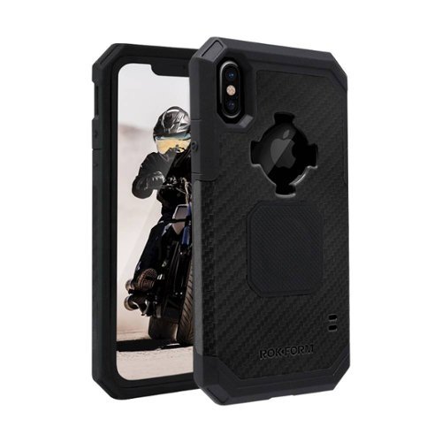 Rokform Rugged Case for Apple iPhone X and XS - Black GLOBAL SHIPPING