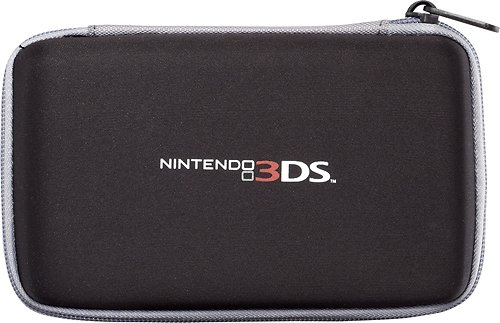  Rocketfish™ - Go Case for Nintendo DSi, DSi XL, 3DS and 3DS XL - Black