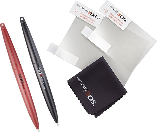  Rocketfish™ - Pro Stylus and Screen Armor Kit for Nintendo 3DS and 3DS XL - Multi