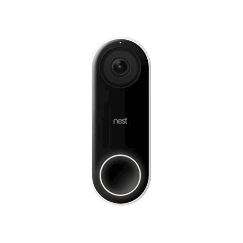 Wasserstein Adjustable Angle Wall Mount for Nest Hello Video Doorbell - Black WORLDWIDE DELIVERY