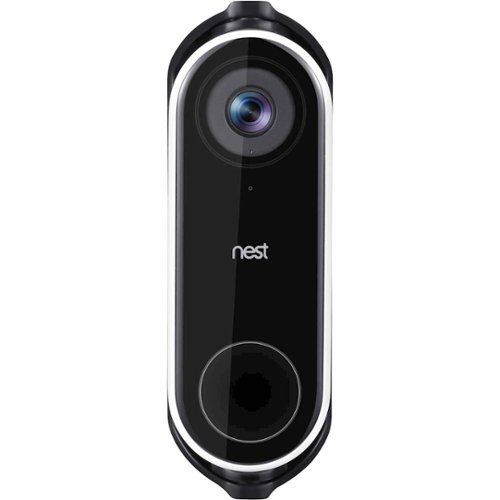 Wasserstein Adjustable Angle Wall Mount for Nest Hello Video Doorbell - Black GLOBAL SHIPPING
