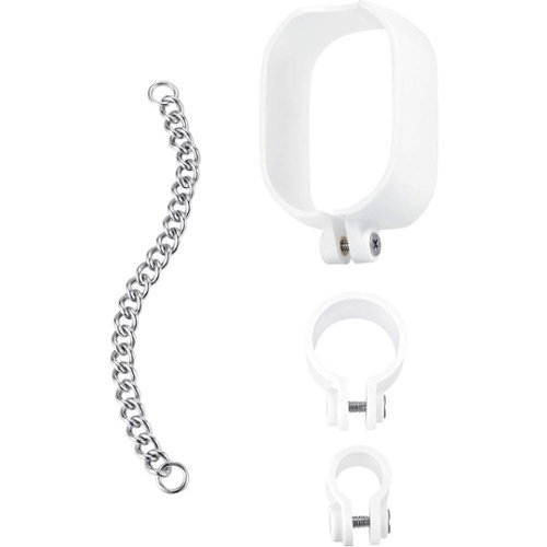 Wasserstein - Anti-Theft Security Chain for Arlo Pro and Arlo Pro 2 Cameras - White-Front_Standard 