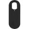 Wasserstein - Protective Silicone Skin for Nest Hello Video Doorbell - Black-Front_Standard