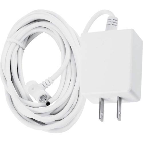  Wasserstein - Weatherproof Wall Charger for Ring Spotlight Cam Battery - White