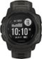 Garmin - Instinct GPS Smartwatch 45mm Fiber-Reinforced Polymer - Graphite-Front_Standard