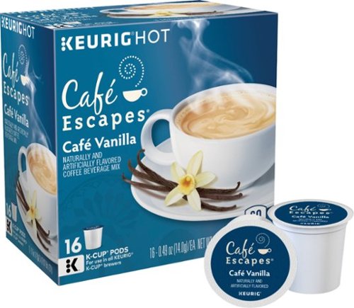  Café Escapes - Café Vanilla K-Cup Pods (16-Pack)