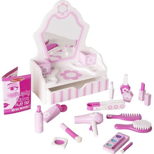  Melissa &amp; Doug - Beauty Salon Play Set - Pink
