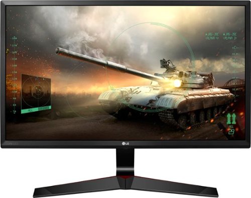 LG - 27" IPS LED FHD FreeSync Monitor (HDMI, Display Port) - Black