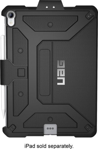 UAG - Metropolis Folio Case for Apple® 11-inch iPad® Pro - Black-Front_Standard 
