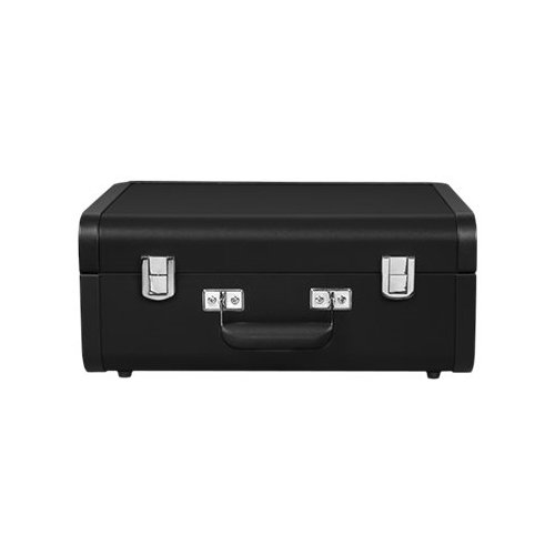 Crosley - Portfolio Bluetooth Stereo Turntable - Black-Front_Standard 