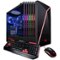 iBUYPOWER - Gaming Desktop - AMD Ryzen 7 2700X - 16GB Memory - NVIDIA RTX 2070 8GB - 1TB HDD + 240GB SSD - Black-Front_Standard